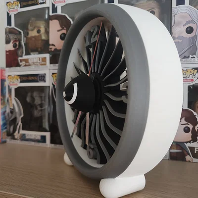 Đồng Hồ Động Cơ Phản Lực (Jet Engine Clock) Multicolor