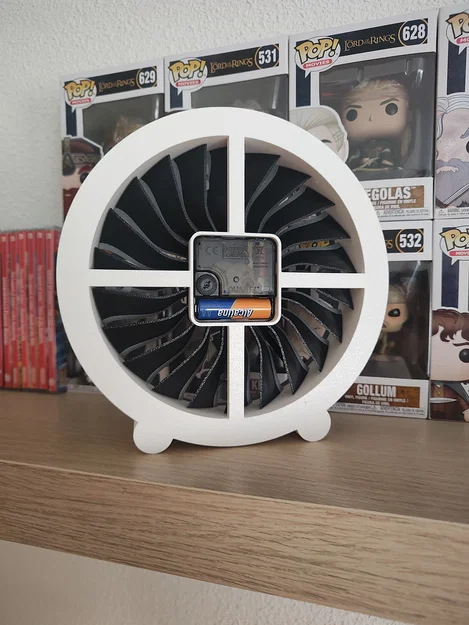 Đồng Hồ Động Cơ Phản Lực (Jet Engine Clock) Multicolor - Image 3