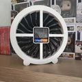 Đồng Hồ Động Cơ Phản Lực (Jet Engine Clock) Multicolor - Thumbnail 3