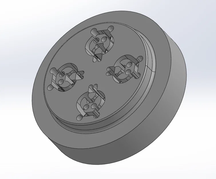 Khuôn tạo hình mì ống cho máy làm mì Philips HR2370 - Image 2