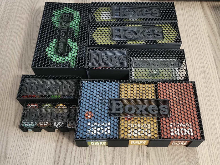 Dorfromantik - Organizer Insert (Khay sắp xếp cho boardgame) - Image 2