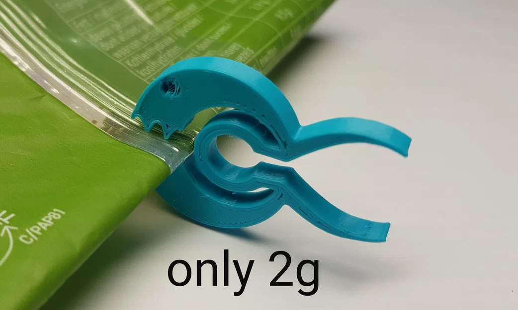 Kẹp nhựa đa năng Small Clip in 3D: Giải pháp bảo quản thực phẩm gọn gàng - Image 1
