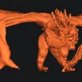 Mô hình Fantasy Dragon 3D - Thử thách in ấn cho tín đồ đam mê - Thumbnail 1