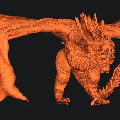 Mô hình Fantasy Dragon 3D - Thử thách in ấn cho tín đồ đam mê