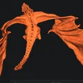 Mô hình Fantasy Dragon 3D - Thử thách in ấn cho tín đồ đam mê - Thumbnail 2