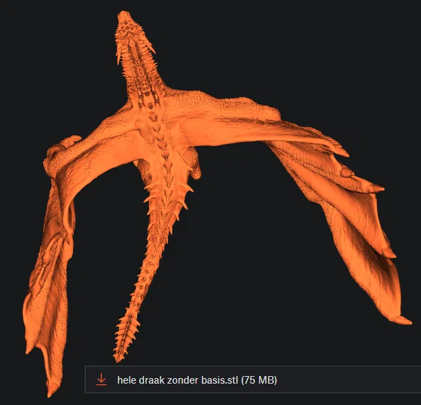 Mô hình Fantasy Dragon 3D - Thử thách in ấn cho tín đồ đam mê - Image 4