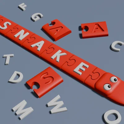 Rắn chữ cái (Letter snake)