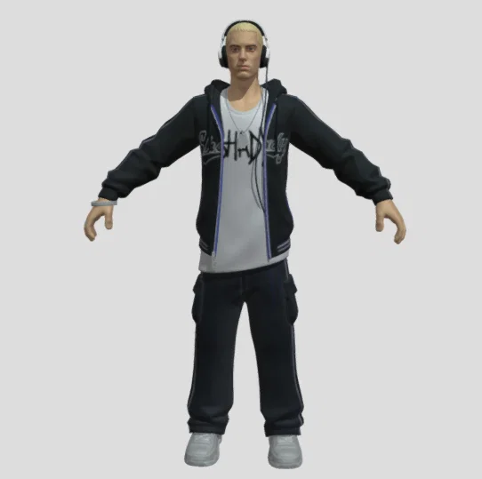 Mô hình 3D nhân vật SlimShady Fortnite - File STL chất lượng - Image 1