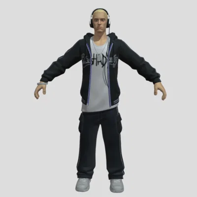Mô hình 3D nhân vật SlimShady Fortnite - File STL chất lượng