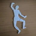 Mô hình khớp nối cơ thể người (Human body template) hỗ trợ vẽ tranh - Thumbnail 2