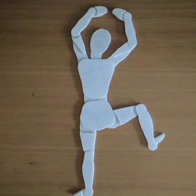 Mô hình khớp nối cơ thể người (Human body template) hỗ trợ vẽ tranh