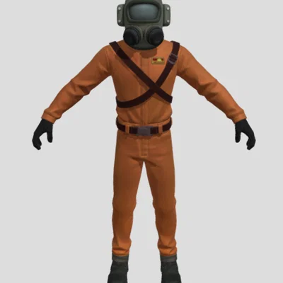 Mô hình 3D The Employee (Lethal Company) dành cho người đam mê game