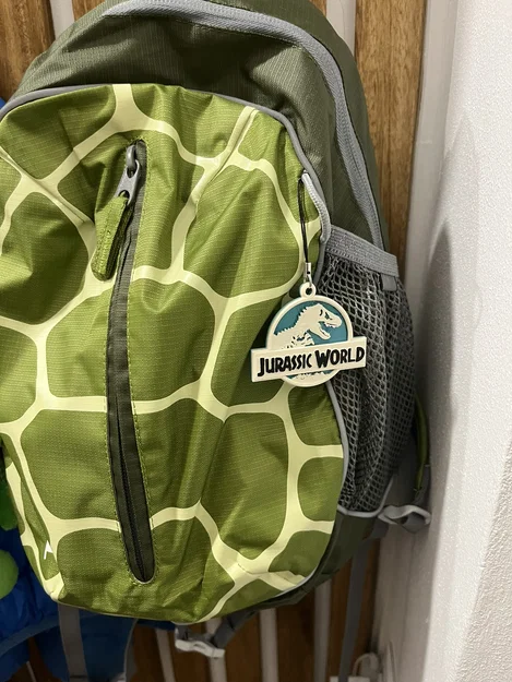 Mặt dây chuyền Jurassic World - Móc khóa in 3D độc đáo - Image 2