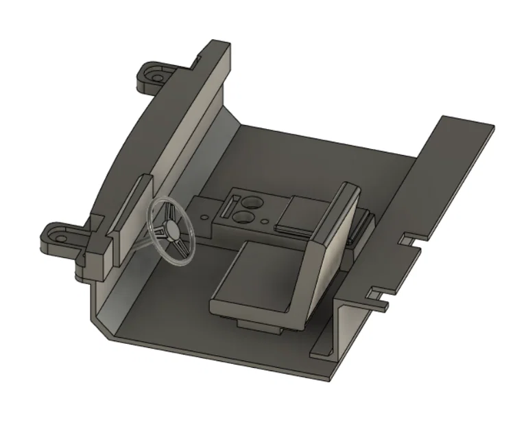 Nội thất đơn giản cho Tamiya Blackfoot (Simple Interior) - Image 1