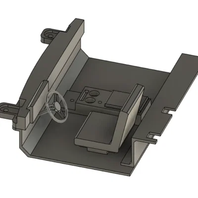 Nội thất đơn giản cho Tamiya Blackfoot (Simple Interior)