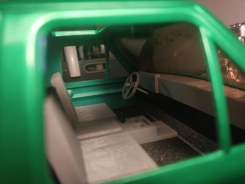 Nội thất đơn giản cho Tamiya Blackfoot (Simple Interior) - Image 2