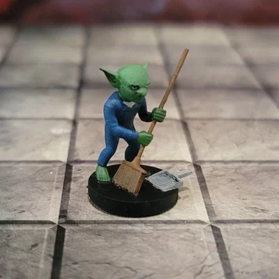 Goblin Dungeon Janitor – Goblin lao công dọn dẹp hầm ngục