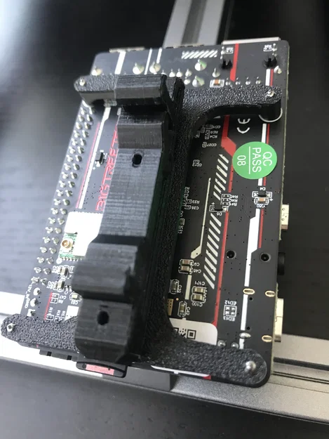 Ngàm gắn BTT Pi lên thanh ray DIN và khung nhôm 3030 - Image 1