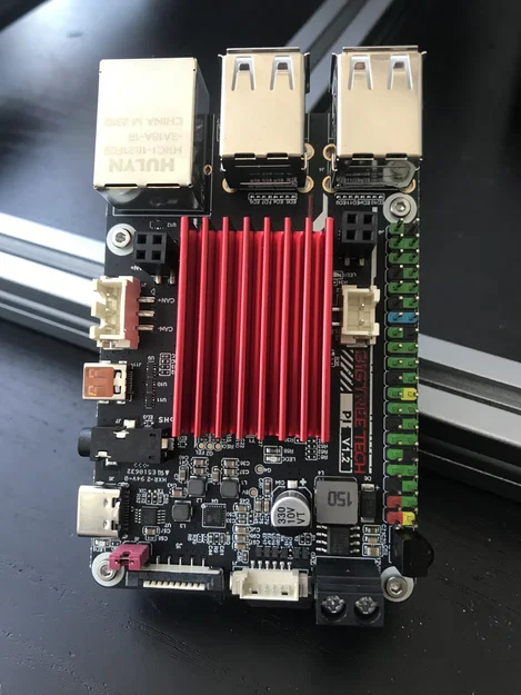 Ngàm gắn BTT Pi lên thanh ray DIN và khung nhôm 3030 - Image 2