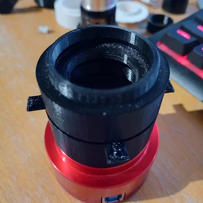 Bộ adapter T2, M42, M48, 1.25 inch (3D printable)