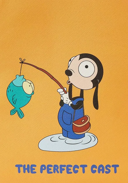 Mô hình 3D Goofy câu cá - Nhân vật hoạt hình kinh điển - Image 3