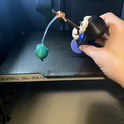 Mô hình 3D Goofy câu cá - Nhân vật hoạt hình kinh điển