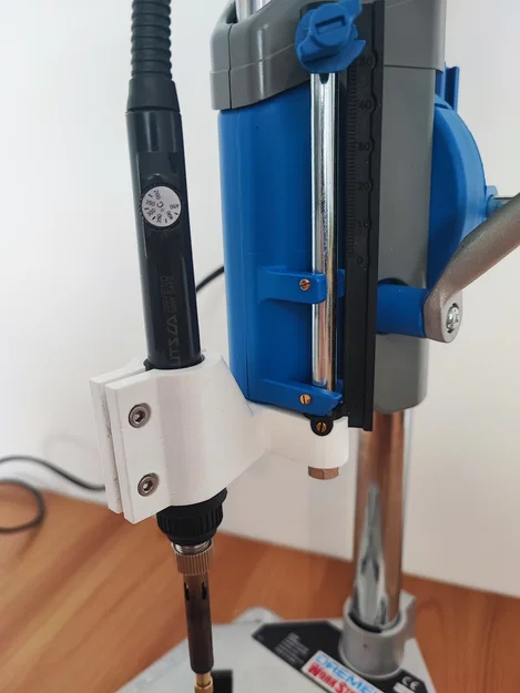 Bộ ép Heat Set Insert – workstation DREMEL – giá đỡ mỏ hàn – parametric - Image 3