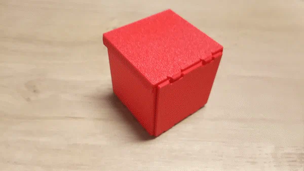 Hộp quà gập có bản lề (Foldable hinged gift box) - Image 3