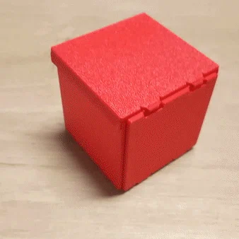 Hộp quà gập có bản lề (Foldable hinged gift box)