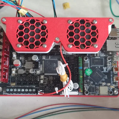 BTT M8P V2.0 Cooling 2x4010