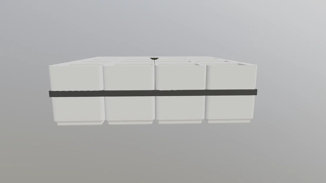 Đế Gridfinity xếp chồng có tay cầm (4x4) - Image 6