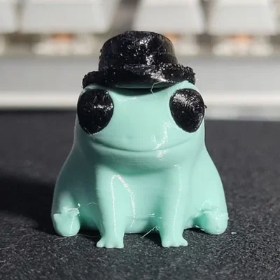 Fred the Frog với nón bowler tách rời