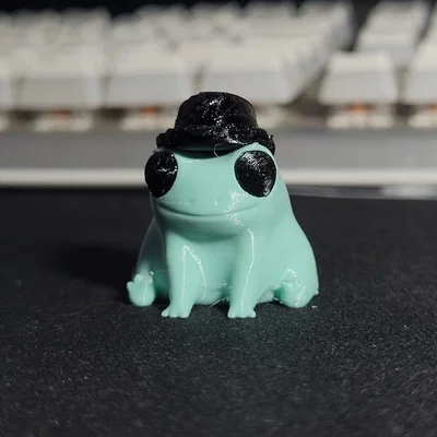 Fred the Frog với nón bowler tách rời