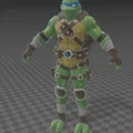 Bộ mô hình 4 chú rùa Ninja (TMNT) phong cách Fortnite cực chất - Thumbnail 4