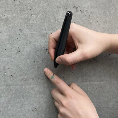 HANDPOKE grip – Tay cầm cho handpoke tattooing