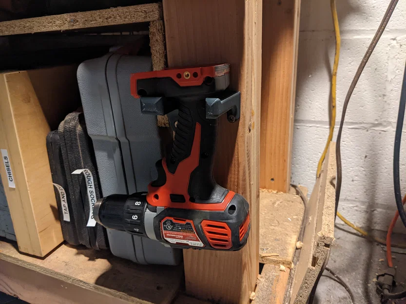 Giá treo/Ngàm giữ máy khoan Milwaukee M18 (Drill Mount / Holder) - Image 2
