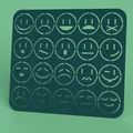 Khuôn Vẽ Emoticon (Emoticon Drawing Template) - Thumbnail 2