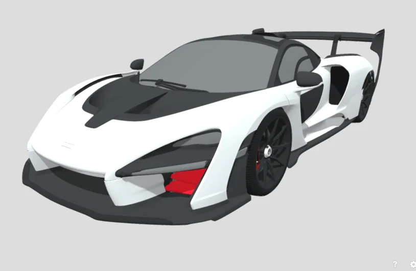 Mô hình siêu xe McLaren Senna cực chất dành cho dân chơi in 3D - Image 1