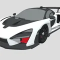 Mô hình siêu xe McLaren Senna cực chất dành cho dân chơi in 3D - Thumbnail 1
