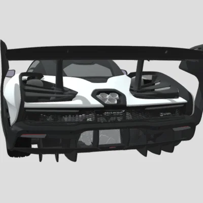 Mô hình siêu xe McLaren Senna cực chất dành cho dân chơi in 3D