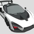 Mô hình siêu xe McLaren Senna cực chất dành cho dân chơi in 3D - Thumbnail 3