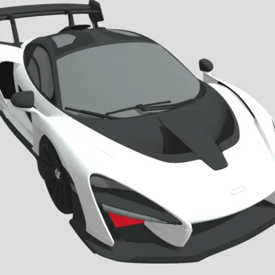 Mô hình siêu xe McLaren Senna cực chất dành cho dân chơi in 3D