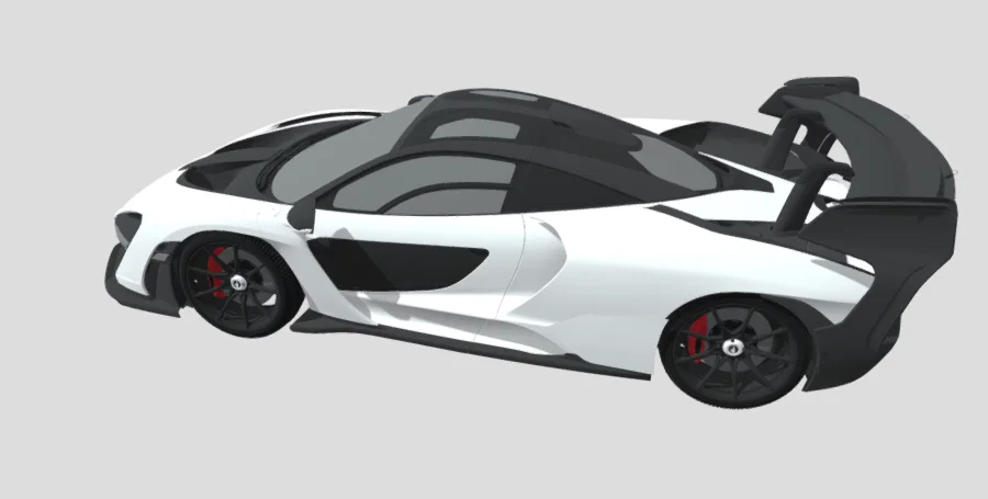 Mô hình siêu xe McLaren Senna cực chất dành cho dân chơi in 3D - Image 4