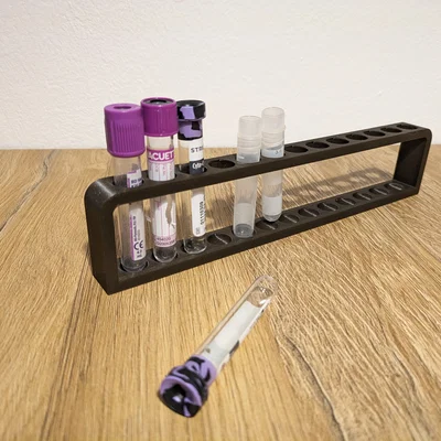 Giá đỡ ống nghiệm 13 vị trí (Vacutainer Stand) - In 3D dễ dàng
