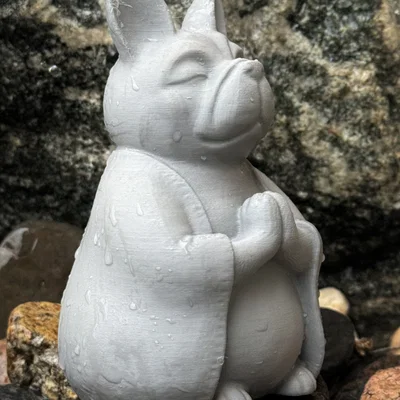 French Bulldog Cầu Nguyện/Thiền Định