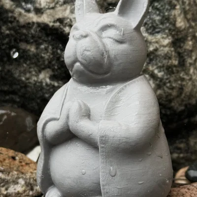 French Bulldog Cầu Nguyện/Thiền Định