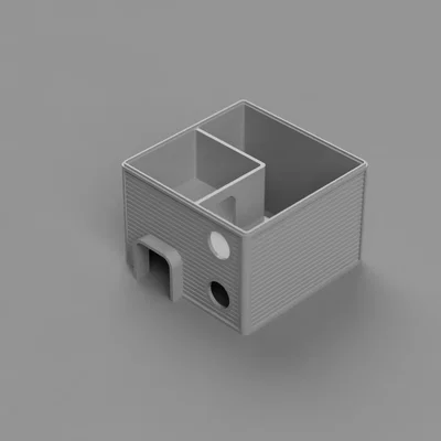 Cozy Climber: Nhà Hamster 2 Tầng Có Góc Ẩn Nấp Ấm Cúng