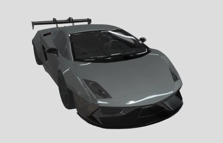 Mô hình in 3D Sport car2 thiết kế thể thao hầm hố - Image 1