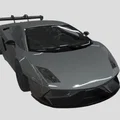 Mô hình in 3D Sport car2 thiết kế thể thao hầm hố - Thumbnail 1
