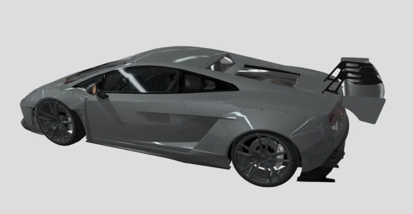 Mô hình in 3D Sport car2 thiết kế thể thao hầm hố - Image 2